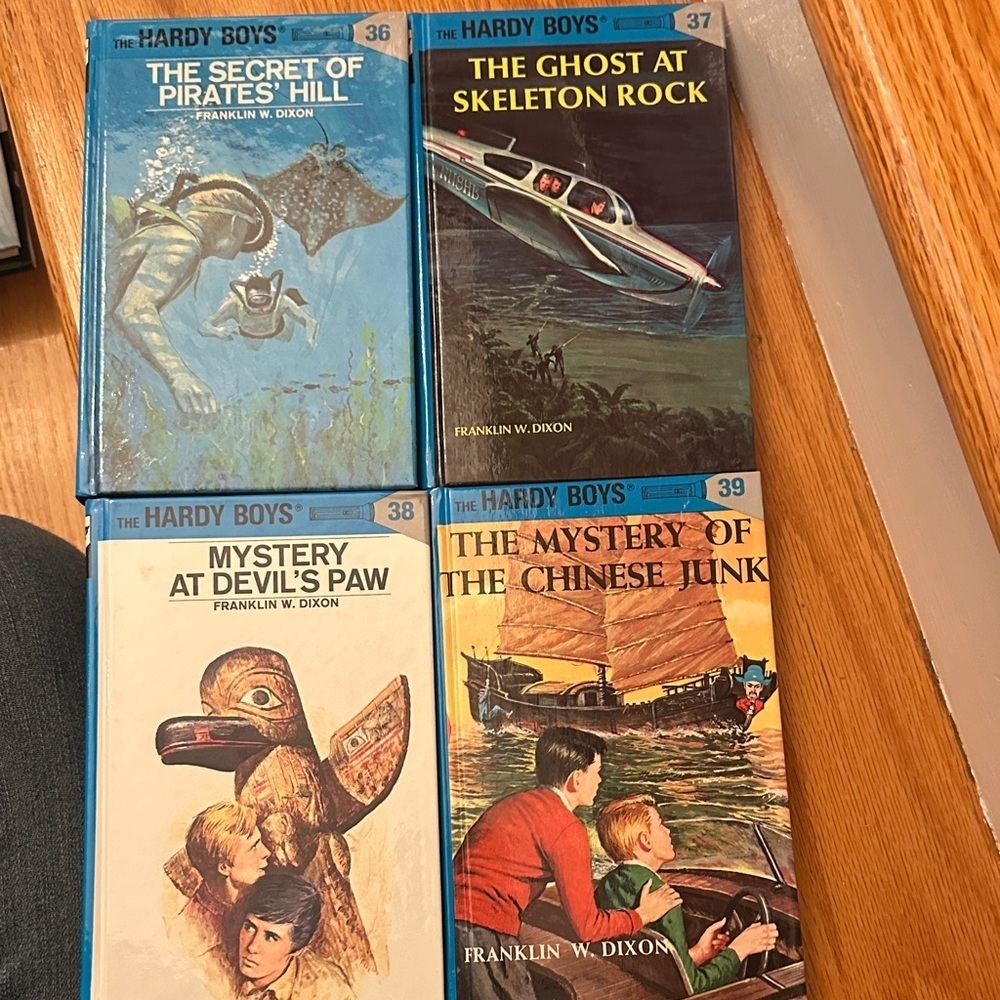 Mystery Book Set - Blue and Multicolor Covers
